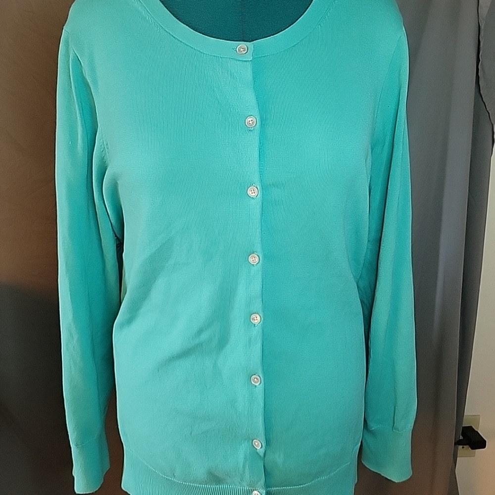 Women's Lands End Cardigan Plus 3x